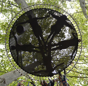 questions grimpe arbres suspendu trampoline Papa Ours Nature Provence Eco Aventure